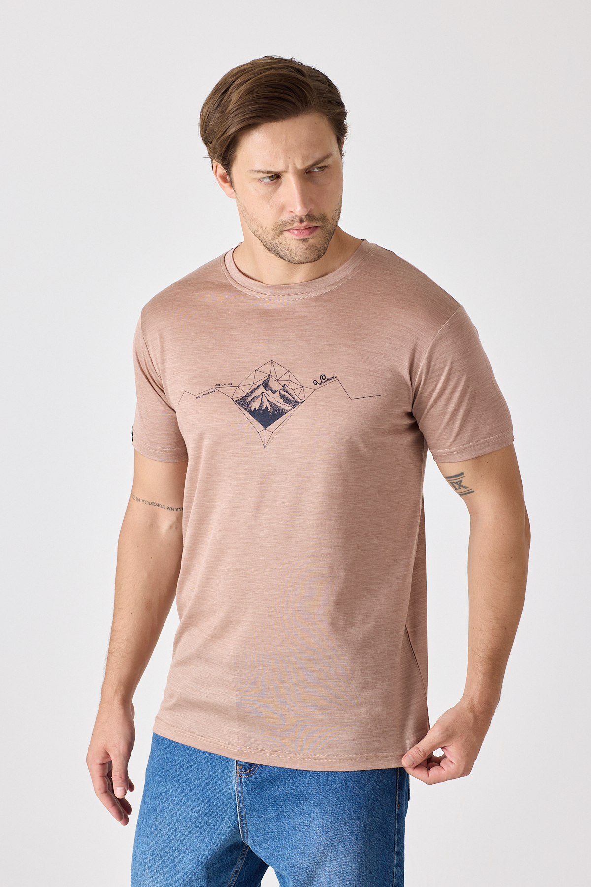 Мъжко термобельо - тениска Terra Print 