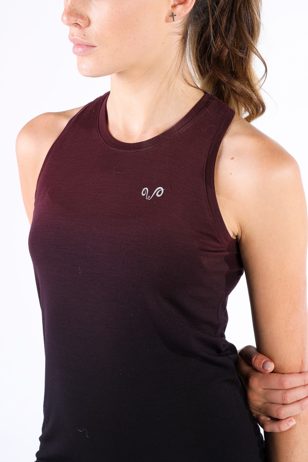 Дамски безшевен потник ZEY, 80% мерино