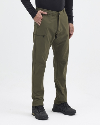 COZY  Двупластов мъжки термопанталон от мерино