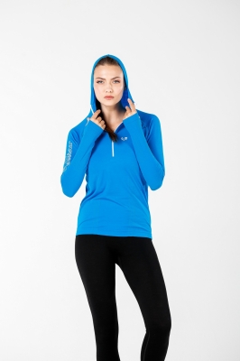 Дамско термо бельо - безшевна блуза с качулка DOCCA