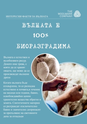 Вълната е биоразградима