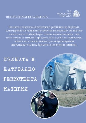 Вълната е натурално устойчива материя